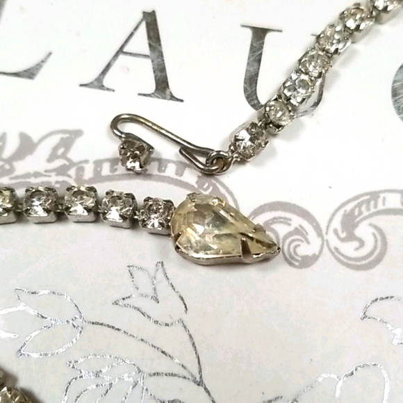 Vintage Rhinestone Brooch & Necklace Assemblage - Picture 10 of 13